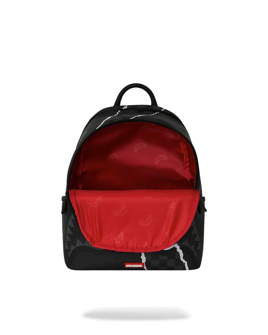 Bolso SPRAYGROUND 910B9347NSZ Center Rip Revealing Gray Check Savage Backpack - Imagen 4