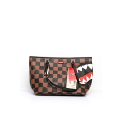 Bolso Sprayground 910T5355NSZ Sharks in paris painted tote bag - Imagen 1
