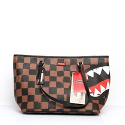 Bolso Sprayground 910T5355NSZ Sharks in paris painted tote bag - Imagen 1
