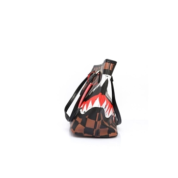 Bolso Sprayground 910T5355NSZ Sharks in paris painted tote bag - Imagen 2