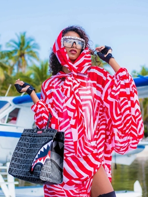 Bolso Sprayground 910T5613NSZ Split Infinity Check Tortuga Tote - Imagen 2