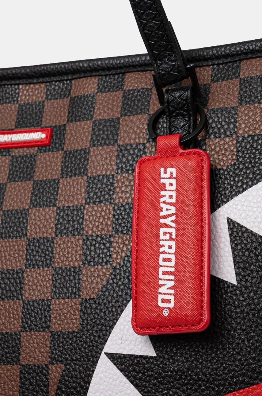 Bolso Sprayground 910T6455NSZ Sharks in Stickers Classic Tote - Imagen 3