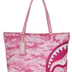 Bolso Sprayground 910T6868NSZ Pink Fur Camo Tote - Imagen 1