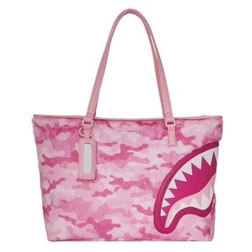 Bolso Sprayground 910T6868NSZ Pink Fur Camo Tote - Imagen 1