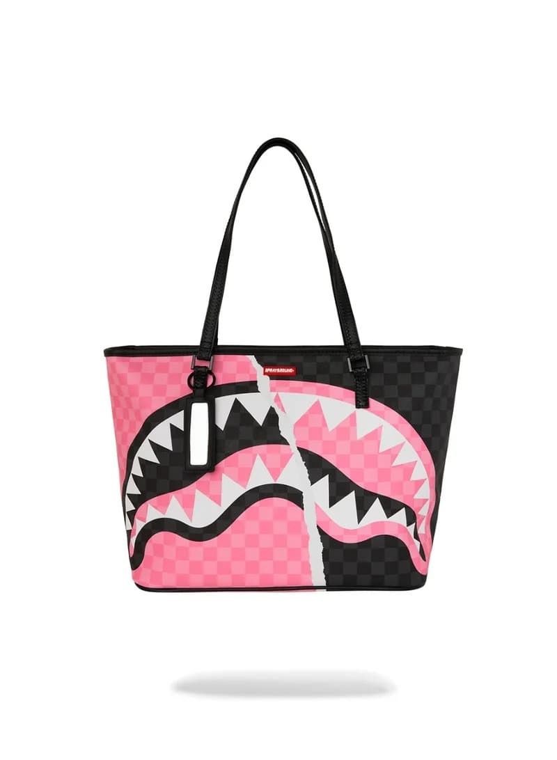 Bolso Sprayground 910T8278NSZ Pink And Black Taer Sip Tote - Imagen 1