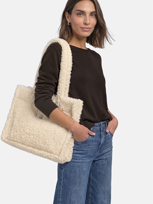 Bolso Street One Teddy Book Barley Beige 580862 16668 - Imagen 1