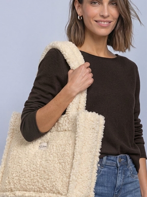 Bolso Street One Teddy Book Barley Beige 580862 16668 - Imagen 2