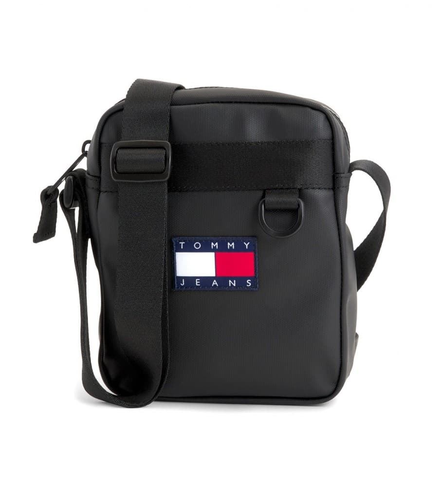 Bolso Tommy Jeans AM0AM11663BDS elev reporte black - Imagen 1