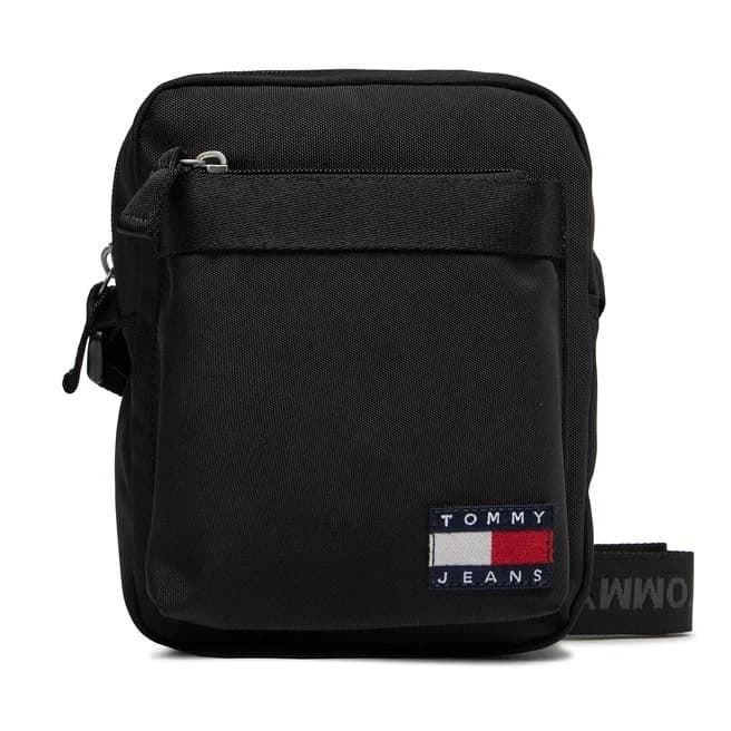 Bolso Tommy Jeans AM0AM11967 BDS Daily reporter black - Imagen 1