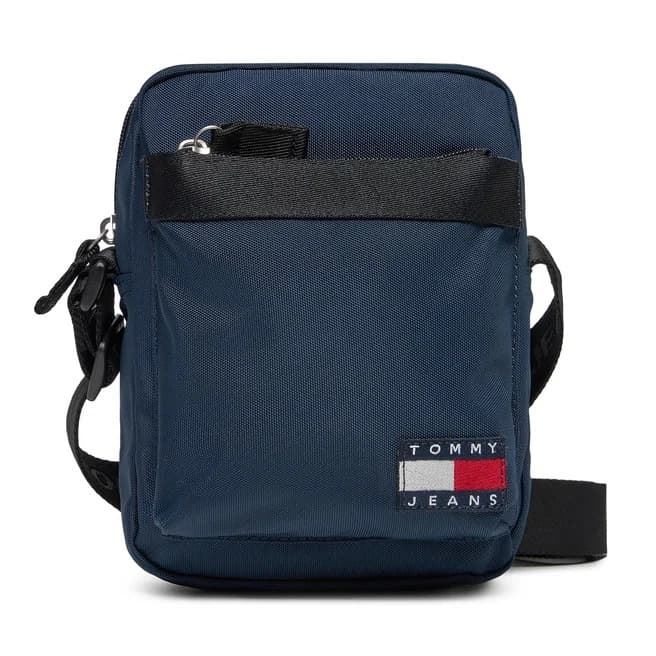 Bolso Tommy Jeans AM0AM11967 C1G Daily reporter dark night navy - Imagen 1