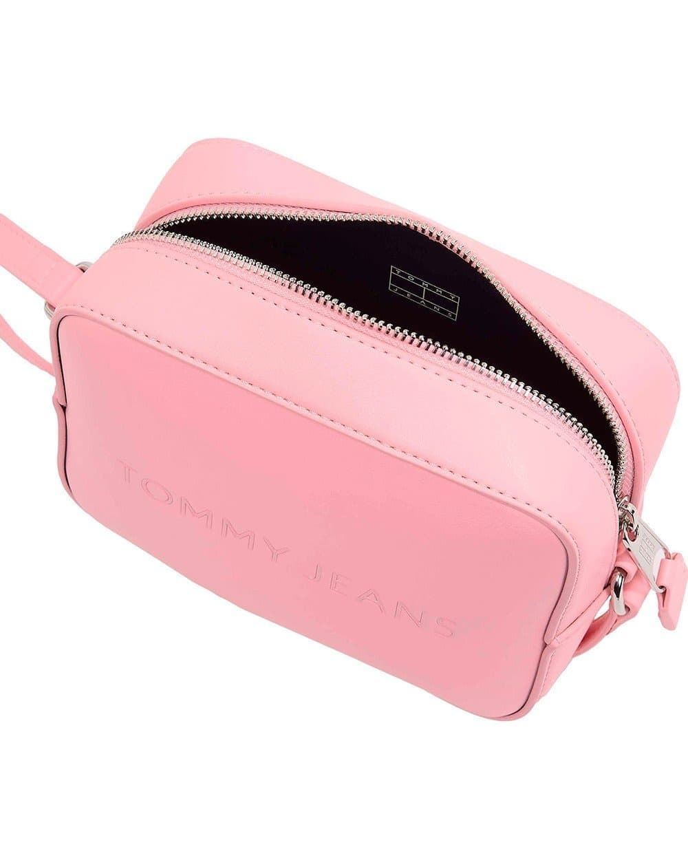 Bolso Tommy Jeans AM0AW16274 THA rosa - Imagen 3