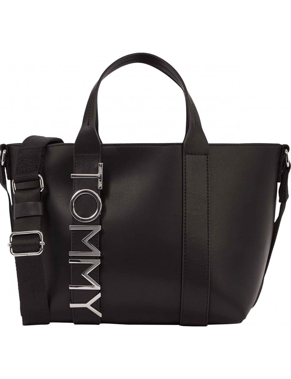 Bolso Tommy Jeans AW0AW17049 BDS negro - Imagen 1