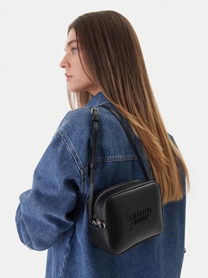 Bolso TOMMY JEANS AW0AW18451 BDS Black - Imagen 1
