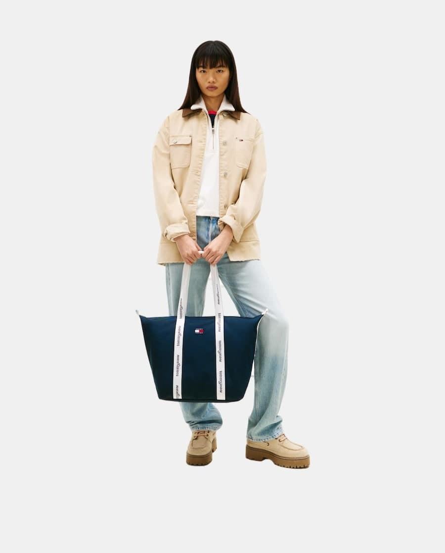 Bolso TOMMY JEANS AW0AW18461 C1G dark night navy - Imagen 2