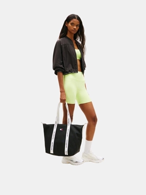 Bolso tote TOMMY JEANS AW0AW18461 BDS negro - Imagen 2