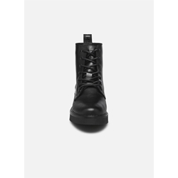 Botas Tommy Jeans TJW LACE UP FLAT BOOT black EN0EN02310 - Imagen 2
