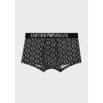 Boxer Emporio Armani 111290 3R535 06121 aquile nero/bianco - Imagen 1