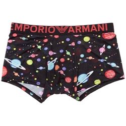 Boxer microfibra Emporio Armani 111290 0A536 90620 negro - Imagen 1