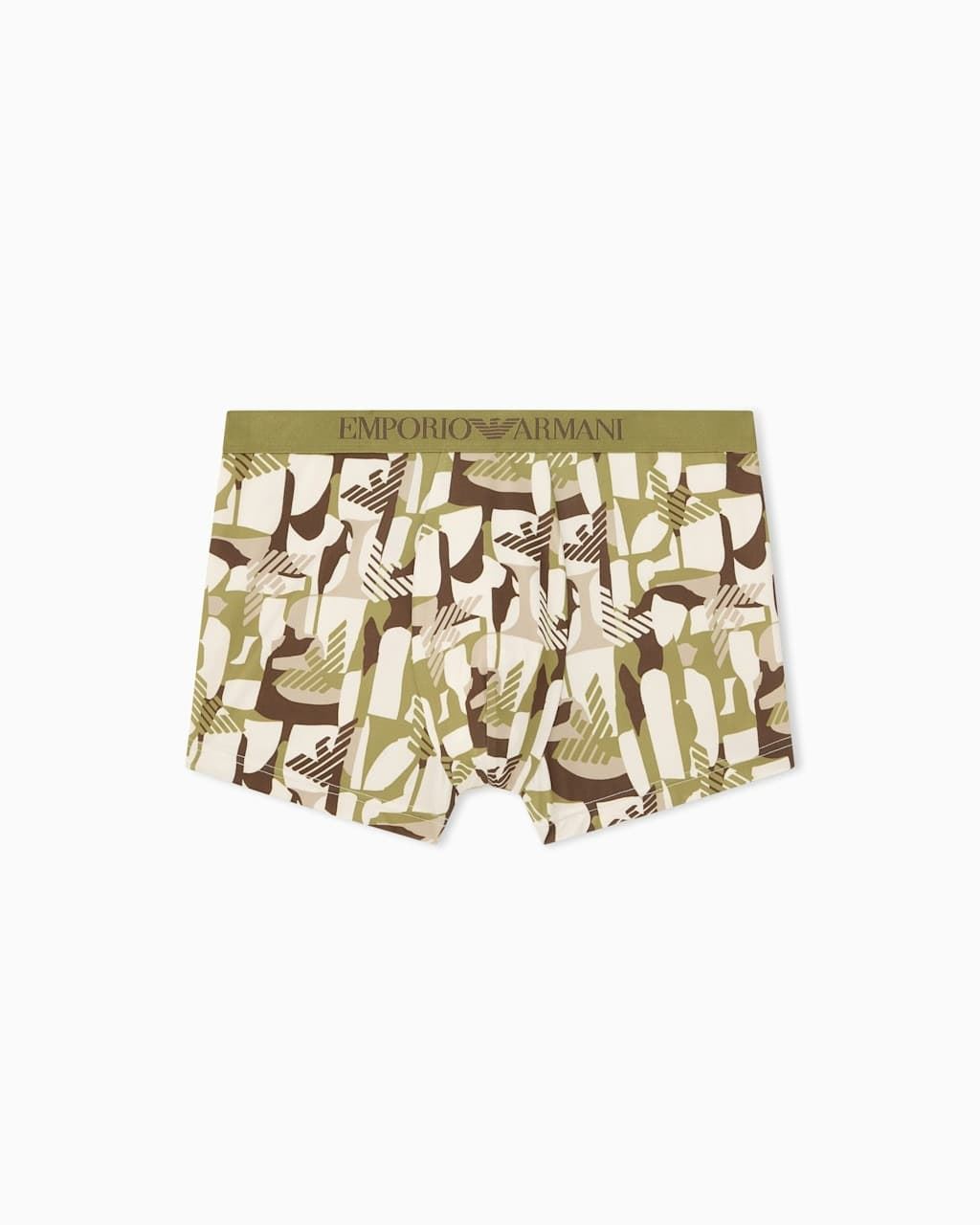Boxer microfibra EMPORIO ARMANI EM000232 AF25041 F7009 moss eagle - Imagen 1