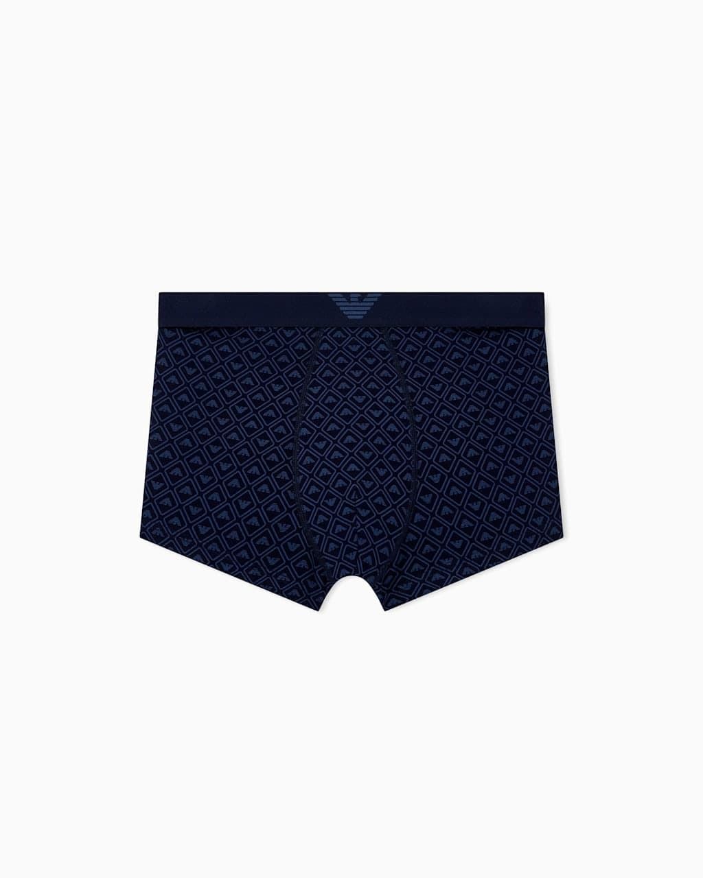 Boxer microfibra EMPORIO ARMANI EM000232 AF25041 FB080 Blue Rhombus - Imagen 1