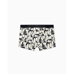 Boxer microfibra EMPORIO ARMANI EM000232 AF25041 FC027 black eagle - Imagen 1