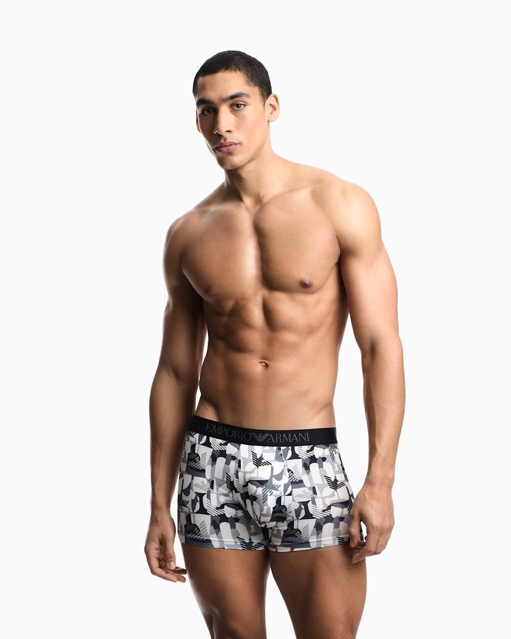 Boxer microfibra EMPORIO ARMANI EM000232 AF25041 FC027 black eagle - Imagen 2