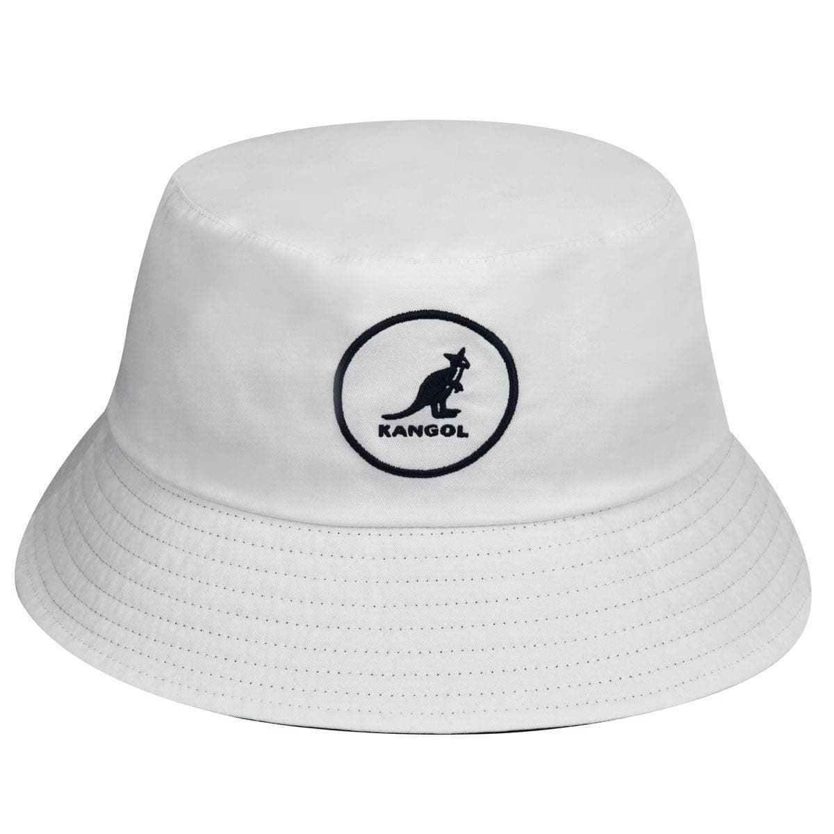 BUCKET KANGOL K2117SP COTTON BUCKET WHITE - Imagen 1