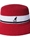 BUCKET KANGOL K3326ST BERMUDA STRIPE SCARLET - Imagen 1