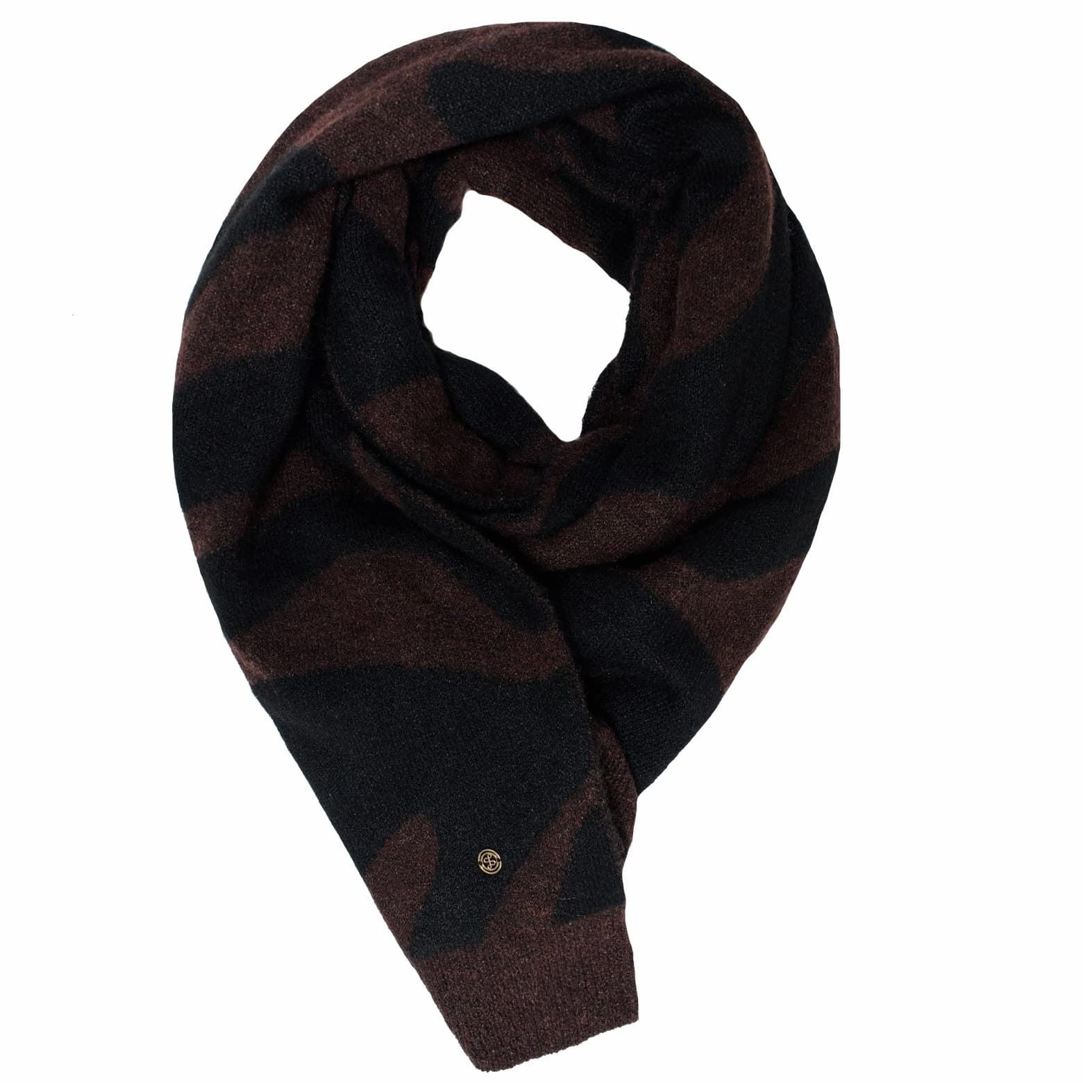 Bufanda Salsa Jeans Granate & Negro 21010058 920 - Imagen 1