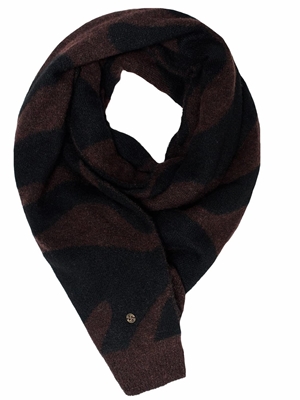 Bufanda Salsa Jeans Granate & Negro 21010058 920 - Imagen 1