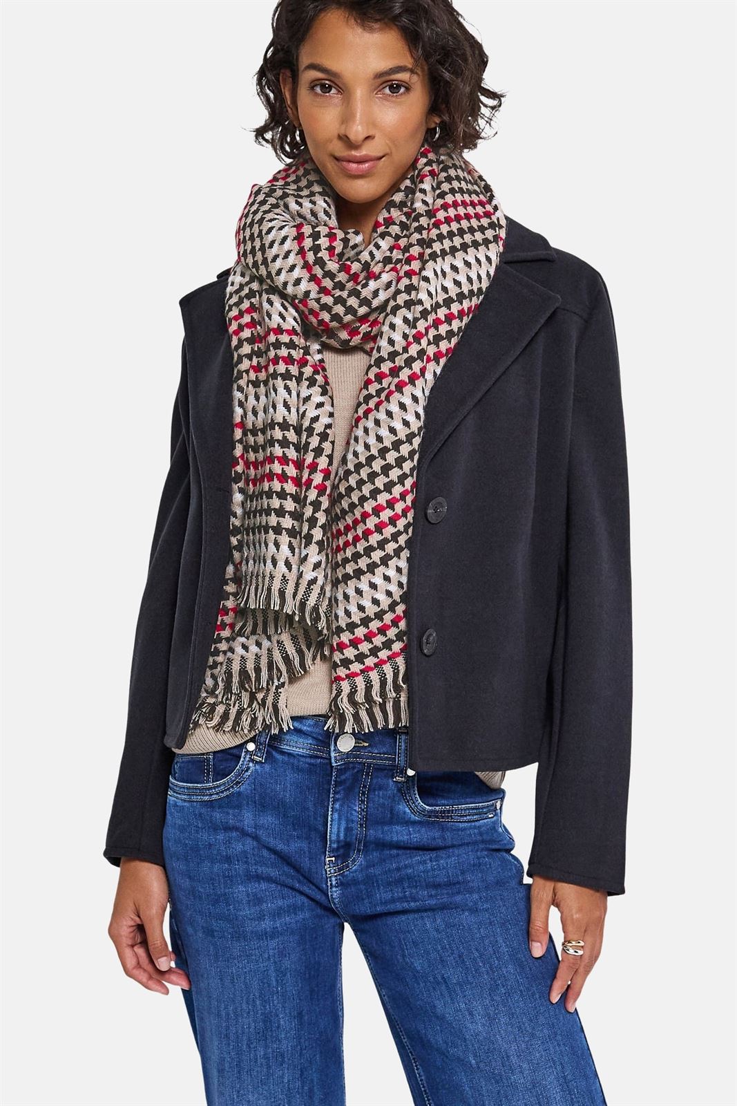 Bufanda Street One Check Twill Scarf 572911 37019 - Imagen 2