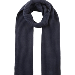 Bufanda Tom Tailor 13160 Structured Knit Scarf (Azul Marino) - Imagen 1