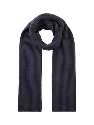 Bufanda Tom Tailor 13160 Structured Knit Scarf (Azul Marino) - Imagen 1