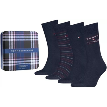 Caja Regalo Pack 4 Pares Calcetines Tommy Hilfiger 701241158 001 - Imagen 1