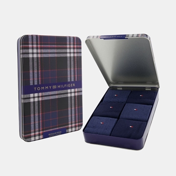 Caja Regalo Pack 6 Pares Calcetines Tommy Hilfiger 701241155 001 - Imagen 1