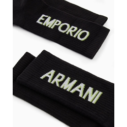 Calcetines EA7 Emporio Armani EM000543 AF12299 MC005 black/black - Imagen 2