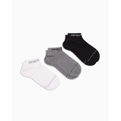 Calcetines Emporio Armani EM000550 AF12276 MC287 black/white - Imagen 1