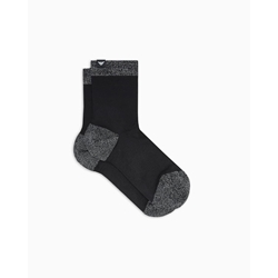Calcetines Emporio Armani EW000572 AF20517 FC205 Fancy black/lurex - Imagen 1