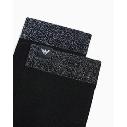 Calcetines Emporio Armani EW000572 AF20517 FC205 Fancy black/lurex - Imagen 2