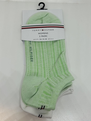 Calcetines Mujer Tommy Hilfiger Pack 2 Light Green 701232976 004801/802 - Imagen 1