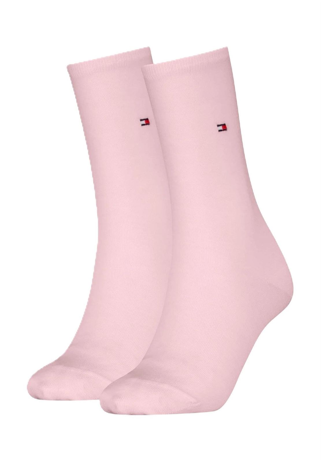 Calcetines Mujer Tommy Hilfiger Pack 2 Light Pink 371221 107801/802 - Imagen 1