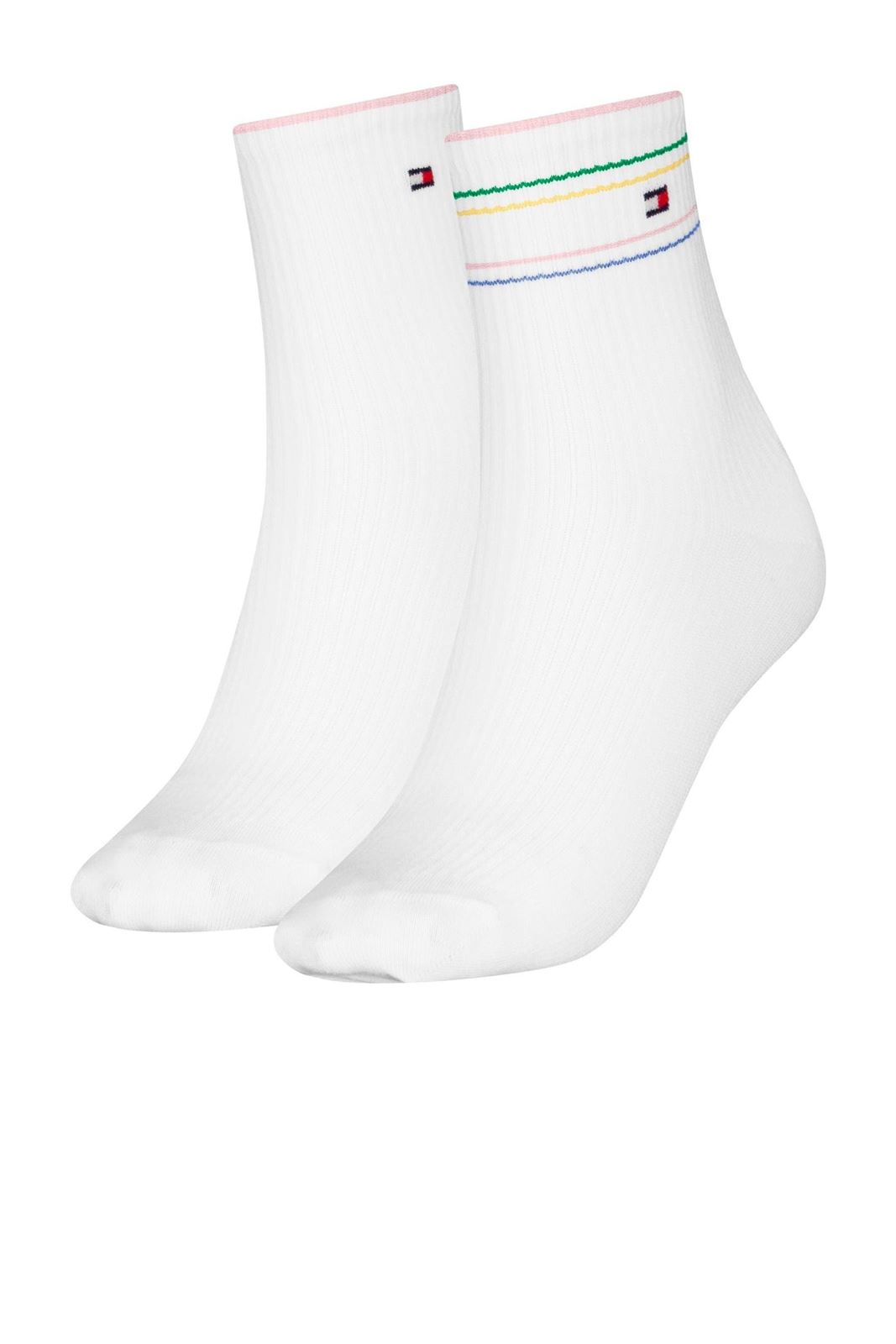 Calcetines Mujer Tommy Hilfiger White 701232614 001801/802 - Imagen 1