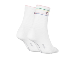 Calcetines Mujer Tommy Hilfiger White 701232614 001801/802 - Imagen 2