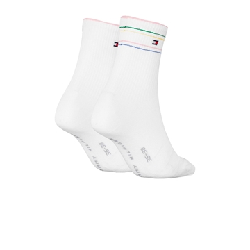 Calcetines Mujer Tommy Hilfiger White 701232614 001801/802 - Imagen 2