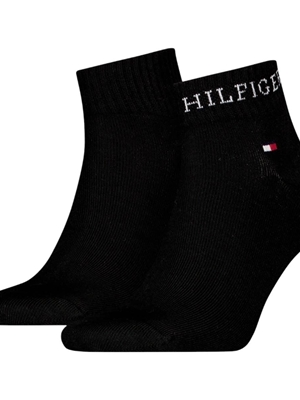 Calcetines Tommy Hilfiger Pack 2 Black 701232466 003804/805 - Imagen 1
