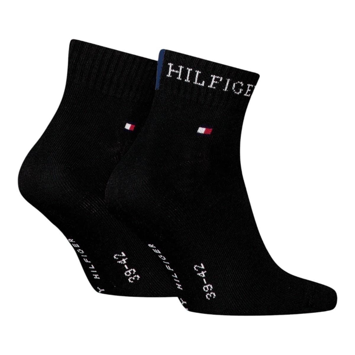 Calcetines Tommy Hilfiger Pack 2 Black 701232466 003804/805 - Imagen 2
