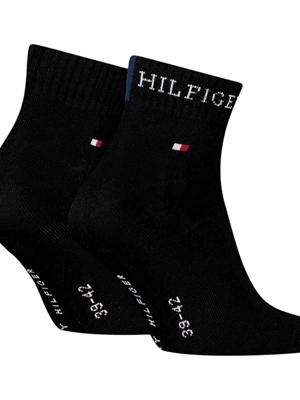 Calcetines Tommy Hilfiger Pack 2 Black 701232466 003804/805 - Imagen 2