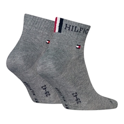 Calcetines Tommy Hilfiger Pack 2 Middle Grey Melange 701232466 002804/805 - Imagen 2