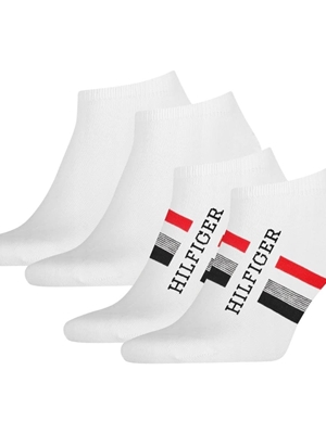 Calcetines Tommy Hilfiger Pack 2 White 701232467 001804/805 - Imagen 1