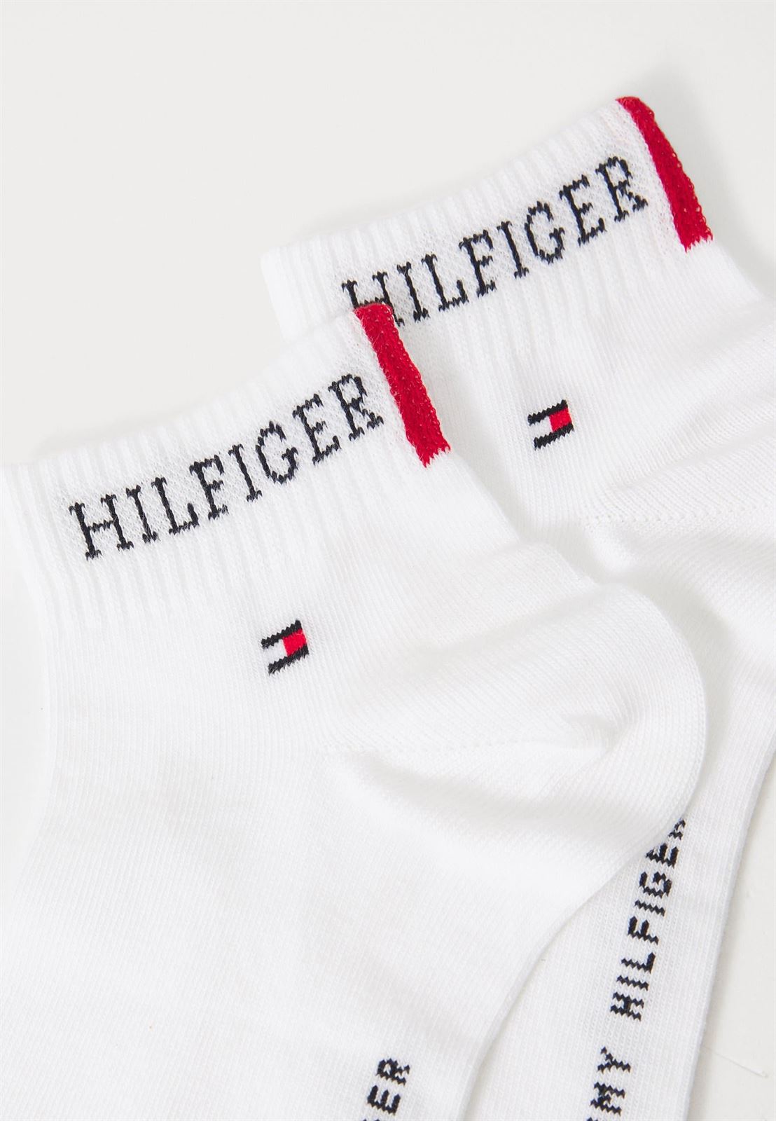 Calcetines Tommy Hilfiger White Pack 2 701232466 001804/805 - Imagen 2